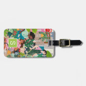 Städtische Gärtnerei mädchenhafte Illustrationen G Gepäckanhänger (Vorderseite horizontal)