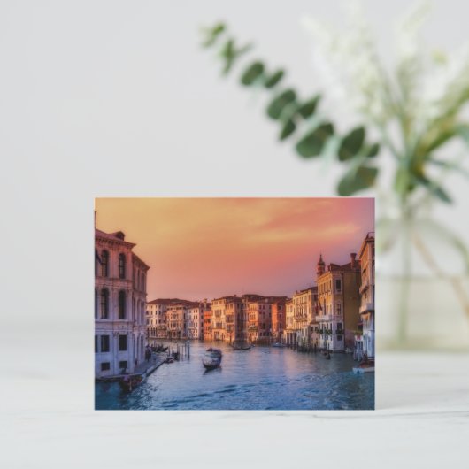 Städtische Gebäude in Venedig Postkarte (Stehend Vorderseite)