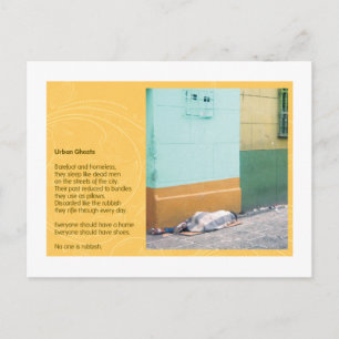 Städtische Geister Postkarte