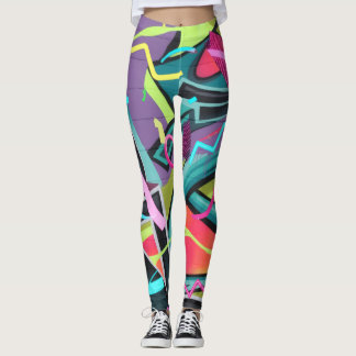 Städtische Graffiti01 Leggings