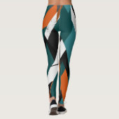 Städtische Graffiti-Kunst Leggings (Rückseite)