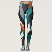 Städtische Graffiti-Kunst Leggings (Vorderseite)
