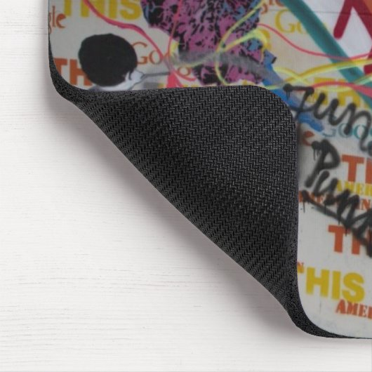 Städtische Graffiti Mousepad (Ecke)