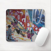 Städtische Graffiti Mousepad (Mit Mouse)