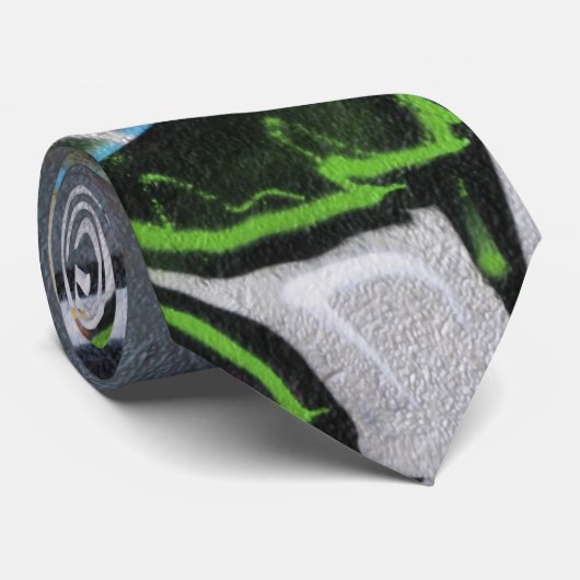 Städtische Graffitis Krawatte (Gerollt)