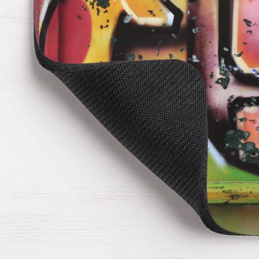 Städtische Graffitis Mousepad (Ecke)