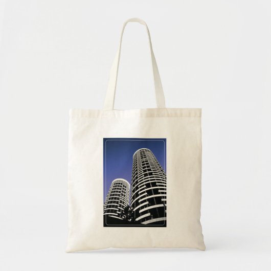 Städtische Hochhaus Tote-Tasche Tragetasche (Vorne)