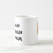 Städtische Huhn-Bauers-Kaffee-Tasse Kaffeetasse (Mittel)