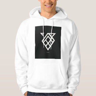 Städtische Ikonenkorridore - Minimalistische Kante Hoodie