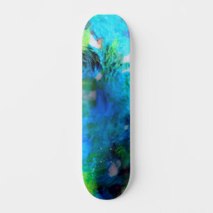 Städtische Kante: Kunsthandwerkskunst Skateboard