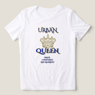 STÄDTISCHE KÖNIGIN MUTIG, SELBSTBEWUSST FRAUEN WEI Tri-Blend SHIRT