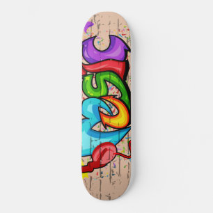 Städtische Kunst 10. Skateboard