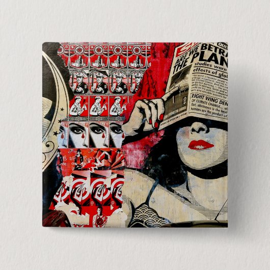 Städtische Kunst 19. Button (Vorderseite)