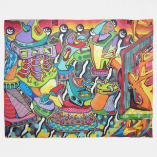 Städtische Kunst 1. Fleecedecke