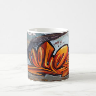 Städtische Kunst Graffitis Kaffeetasse