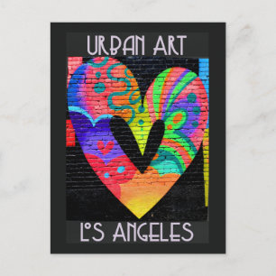 Städtische Kunst, Los Angeles, Postkarte