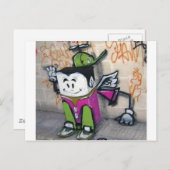 Städtische Kunst Postkarte (Vorne/Hinten)