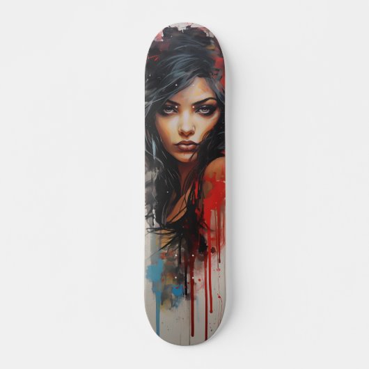 Städtische Kunst Skateboard (Vorne)