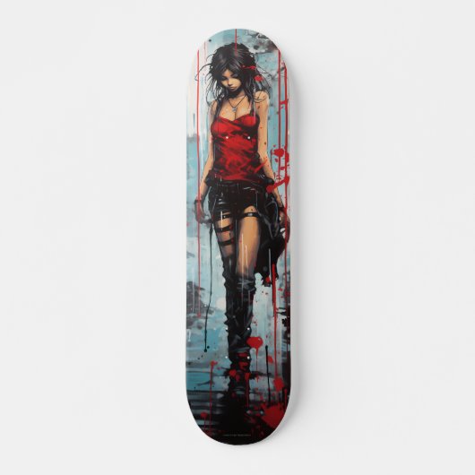 Städtische Kunst Skateboard (Vorne)