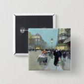 Städtische Landschaft Button (Vorne & Hinten)