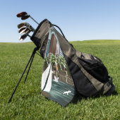 Städtische Landschaft Golfhandtuch (Gras)