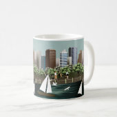Städtische Landschaft Kaffeetasse (VorderseiteRechts)