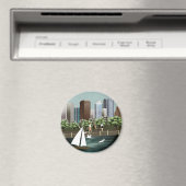 Städtische Landschaft Magnet (In Situ (Geschirrspüler))