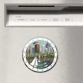 Städtische Landschaft Magnet (In Situ (Geschirrspüler))