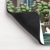 Städtische Landschaft Mousepad (Ecke)