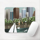 Städtische Landschaft Mousepad (Mit Mouse)