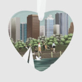 Städtische Landschaft Ornament (Rückseite)