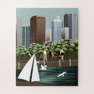 Städtische Landschaft Puzzle