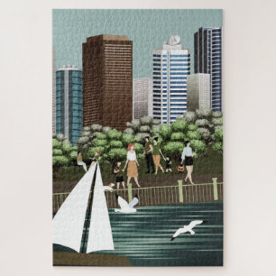 Städtische Landschaft Puzzle