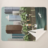 Städtische Landschaft Sherpadecke (Vorderseite (Horizontal))