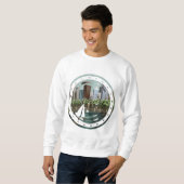 Städtische Landschaft Sweatshirt (Vorne ganz)