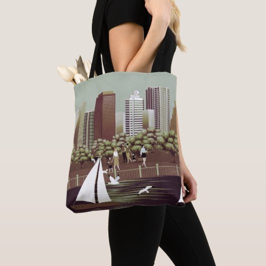 Städtische Landschaft Totasche Tasche (Von Nahem)