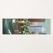 Städtische Landschaft Yogamatte (Vorderseite (Horizontal))