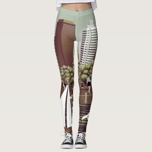 Städtische Leggings (Vorderseite)