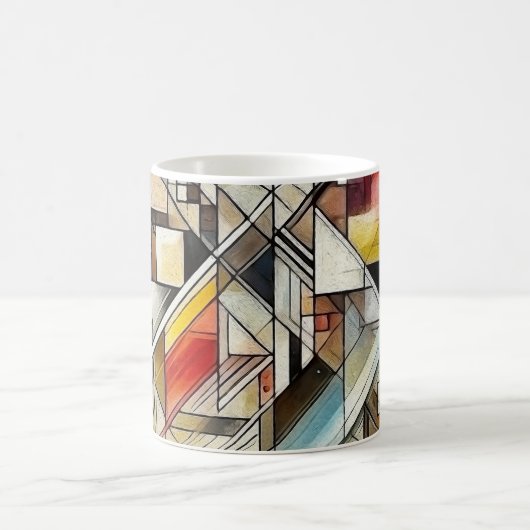 Städtische Leinwand Kaffeetasse (Mittel)