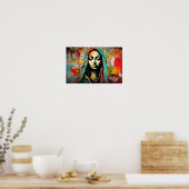 Städtische Madonna Poster (Küche)