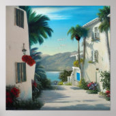 Städtische Malerei Poster (Vorne)