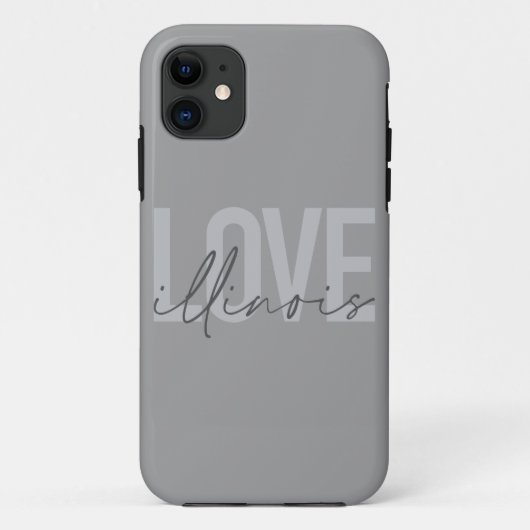 Städtische, moderne, einfache, coole Design Liebe  Case-Mate iPhone Hülle (Rückseite)