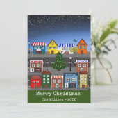 Städtische Nachbarschaft | Frohe Weihnachten (Stehend Vorderseite)