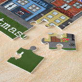 Städtische Nachbarschaft | Frohe Weihnachten Puzzle (Seite)