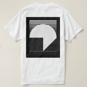 Städtische Nacht - Minimalistischer Mondsee-T - Sh T-Shirt