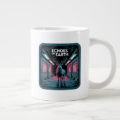 Städtische Natur Hirsch - Design der Surreal Stree Jumbo-Tasse (Rechts)