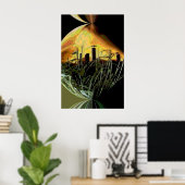 Städtische Natur Poster (Heimbüro)