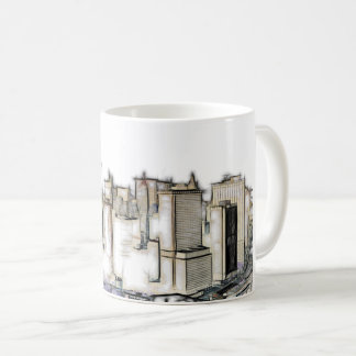 Städtische New- YorkSkyline Kaffeetasse