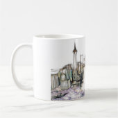 Städtische New- YorkSkyline Kaffeetasse (Links)