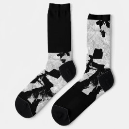 Städtische Nomaden, lustige Socken